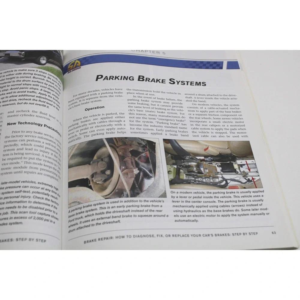 SA‎ Brake Repair How To Diagnose Fix Replace Cars Brakes Step By Step Book